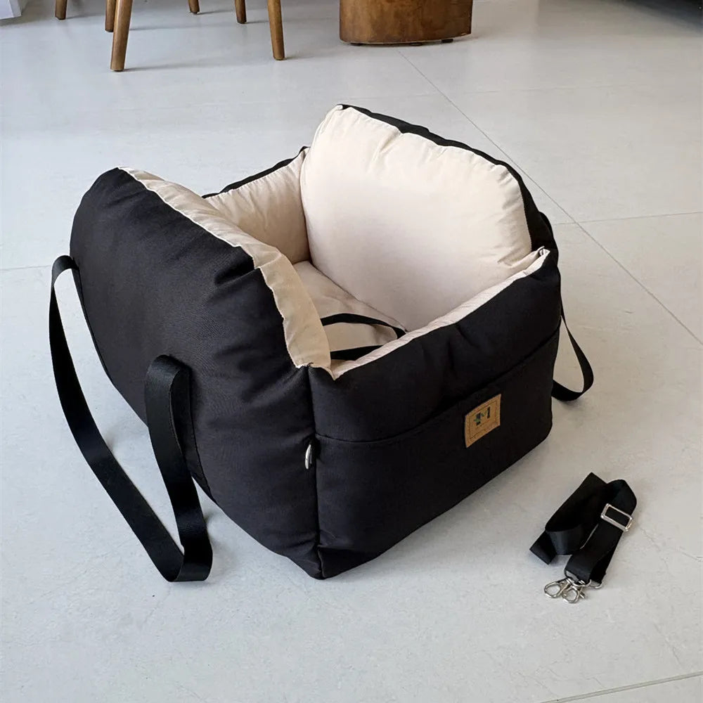 CURAPETS SafeRide Plush Pet Car Seat