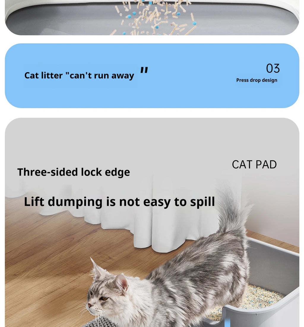 CURAPETS Premium Double Layer Cat Litter Mat