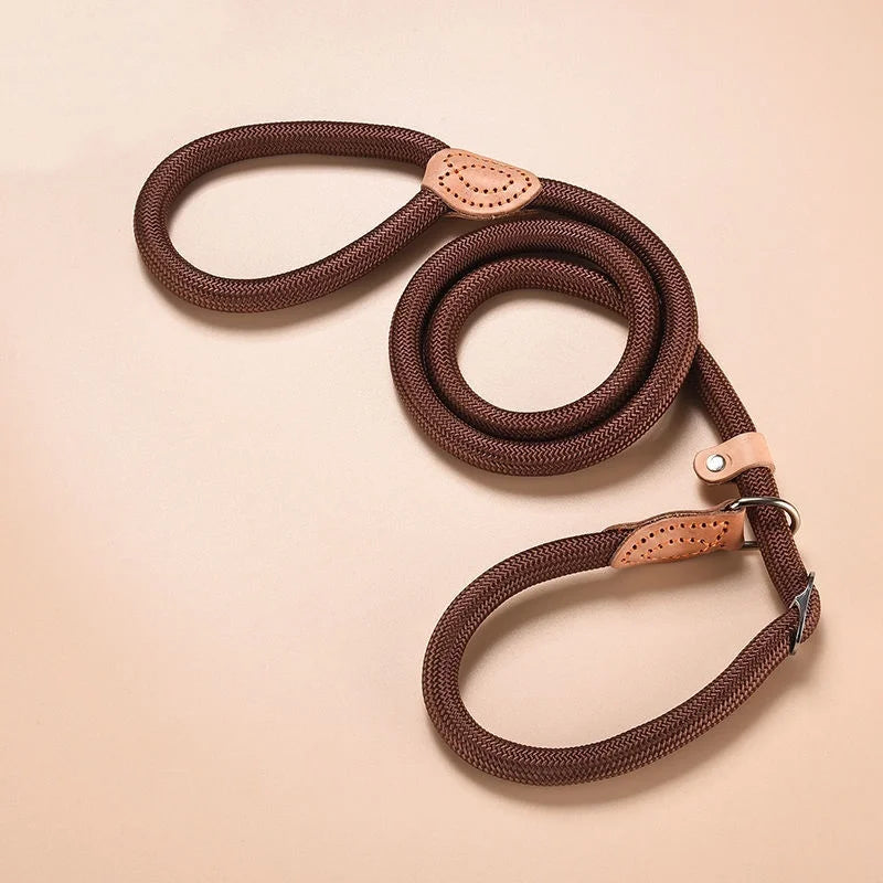 CURAPETS Braided Slip Rope Training Leash
