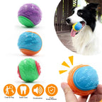 CURAPETS Squeaky TPR Dog Ball Toy