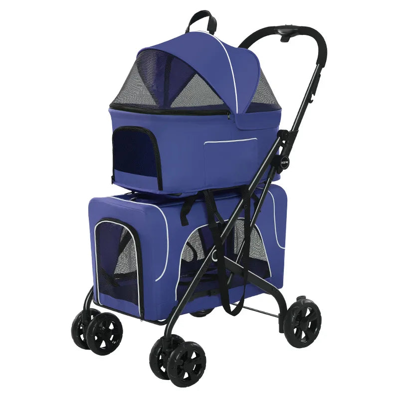 CURAPETS Lightweight Folding Pet Trolley