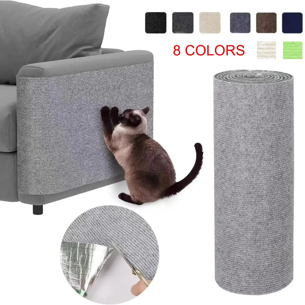 CURAPETS Trimmable Self-Adhesive Cat Scratching Mat