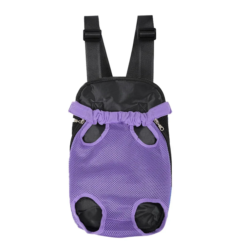 CURAPETS Camouflage Breathable Dog Travel Backpack