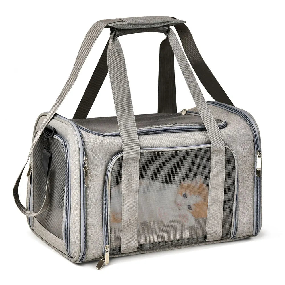CURAPETS Claw-Defense Airline Pet Carrier