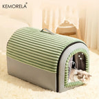 CURAPETS Winter Enclosed Pet Bed House
