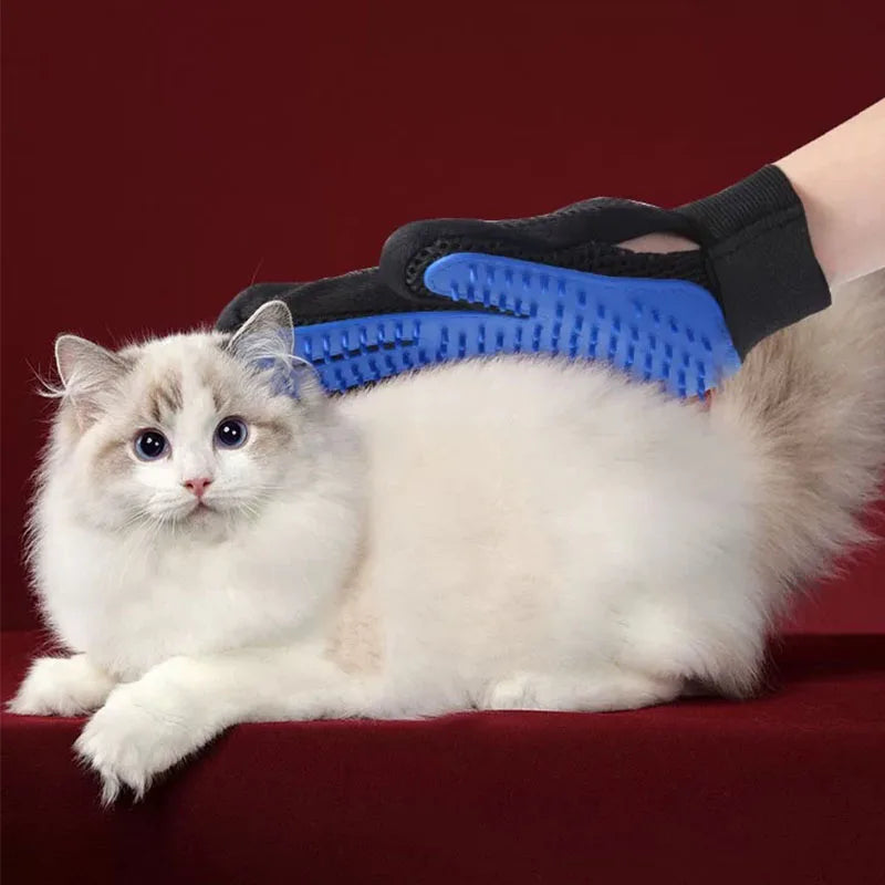 CURAPETS Silicone Deshedding Grooming Glove
