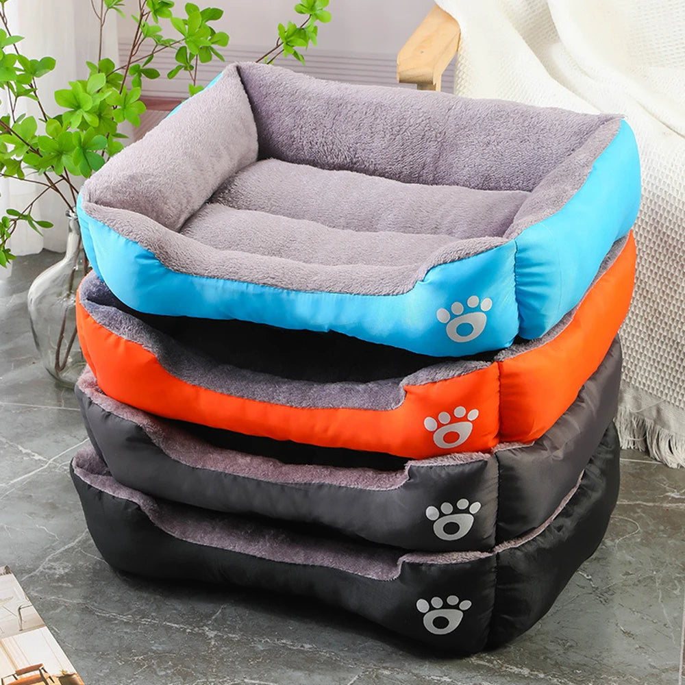 CURAPETS Soft Square Winter Dog Sofa Bed