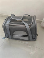 CURAPETS Foldable Mesh Pet Travel Carrier