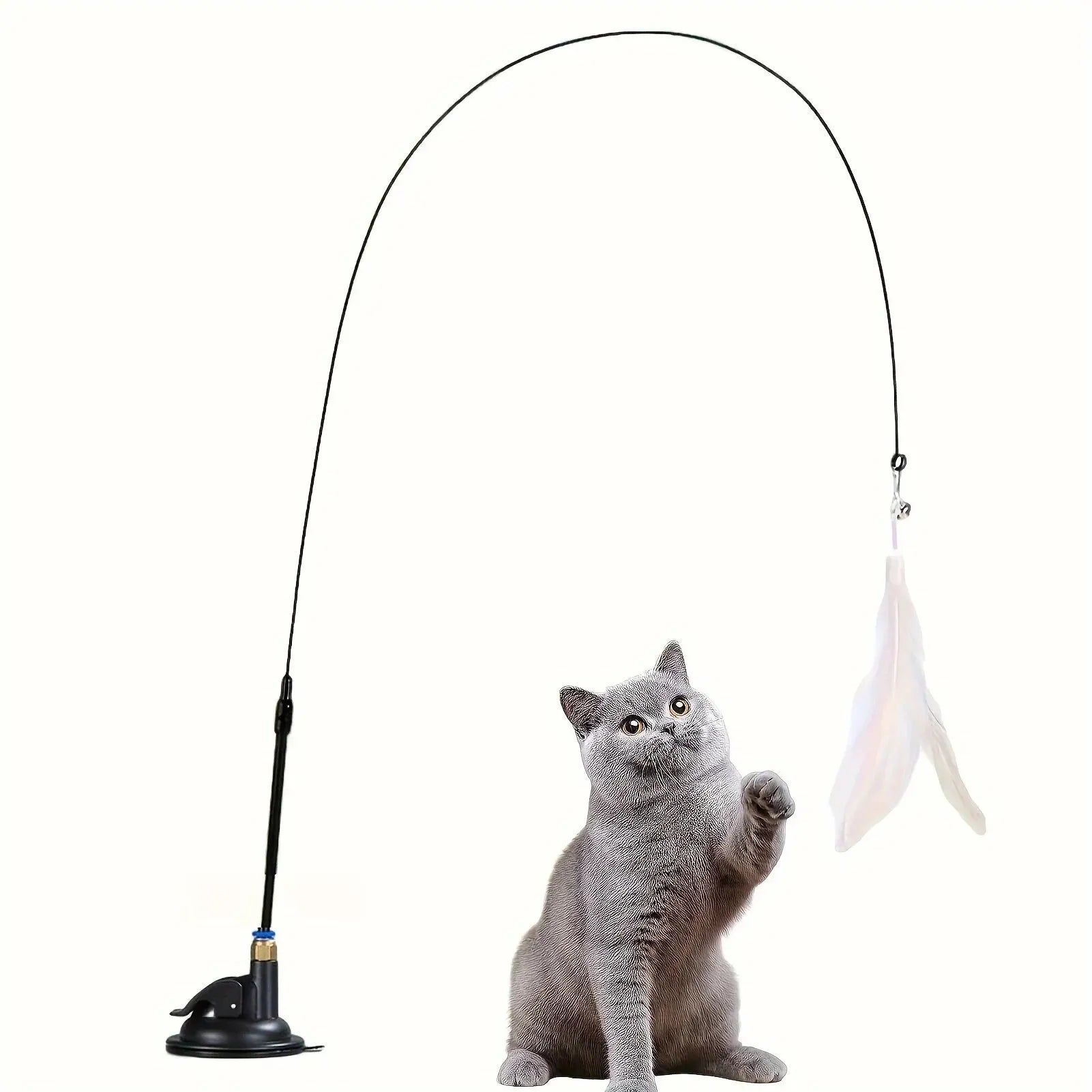 CURAPETS Interactive Cat Teaser Wand