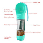 CURAPETS 3-in-1 Travel Hydration Bottle