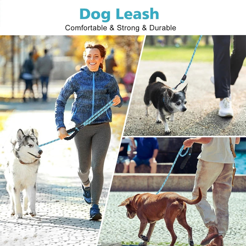 CURAPETS Reflective Comfort-Control Dog Leash