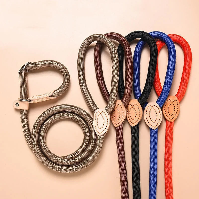 CURAPETS Braided Slip Rope Training Leash