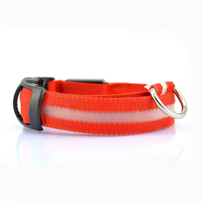 CURAPETS Luminous LED Night Safety Collar