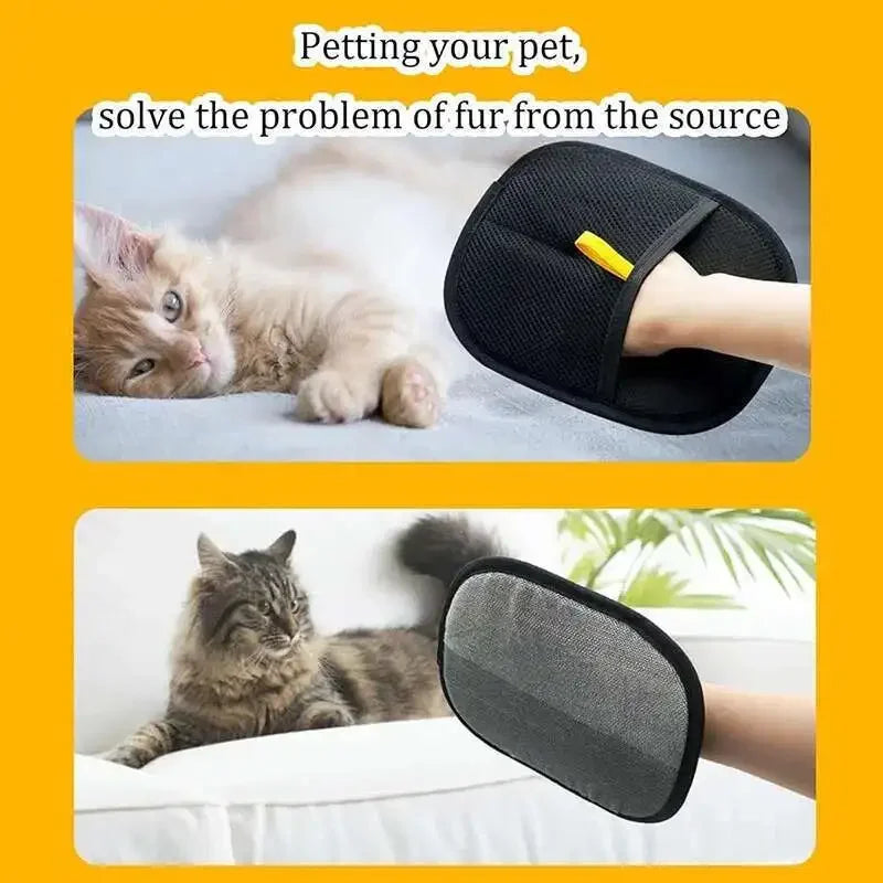 CURAPETS Double-Sided Grooming Glove