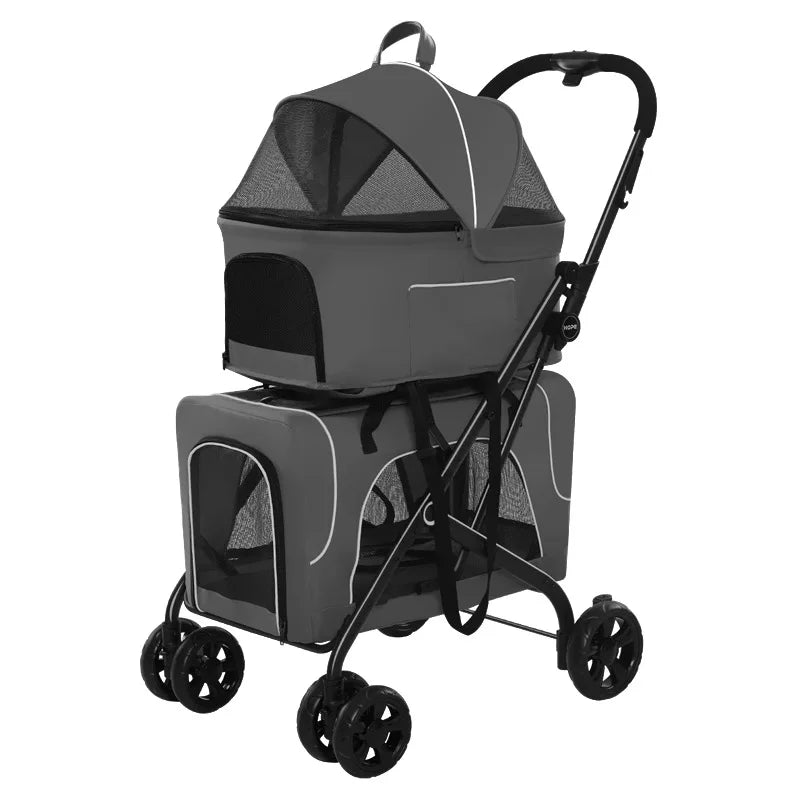 CURAPETS Lightweight Folding Pet Trolley