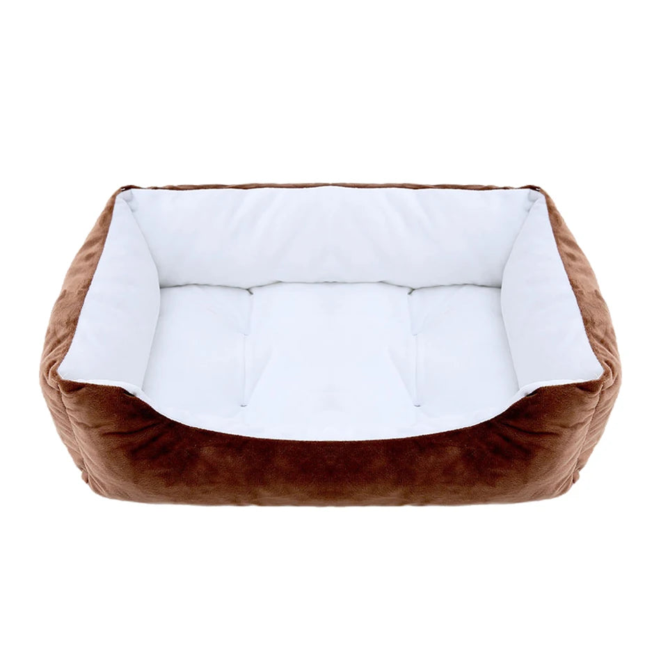 CURAPETS Calming Plush Square Pet Bed