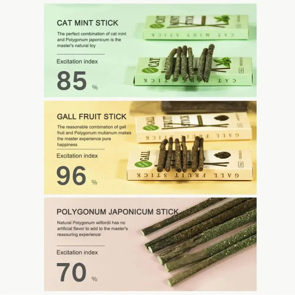 CURAPETS Natural Silvervine Cat Chew Sticks