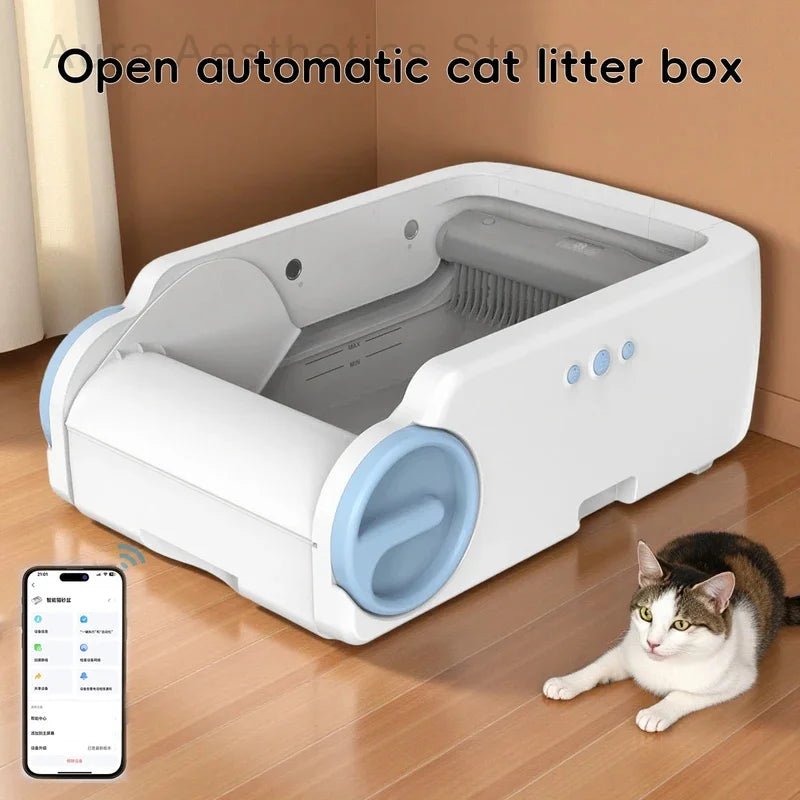 CURAPETS Smart Open Automatic Litter Box