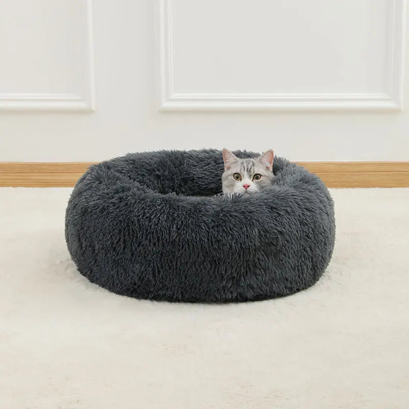 CURAPETS Plush Nest Dog & Cat Bed