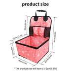 CURAPETS ComfortRide Car Seat with Storage Pockets