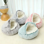 CURAPETS Winter Nest Semi-Enclosed Cat Bed