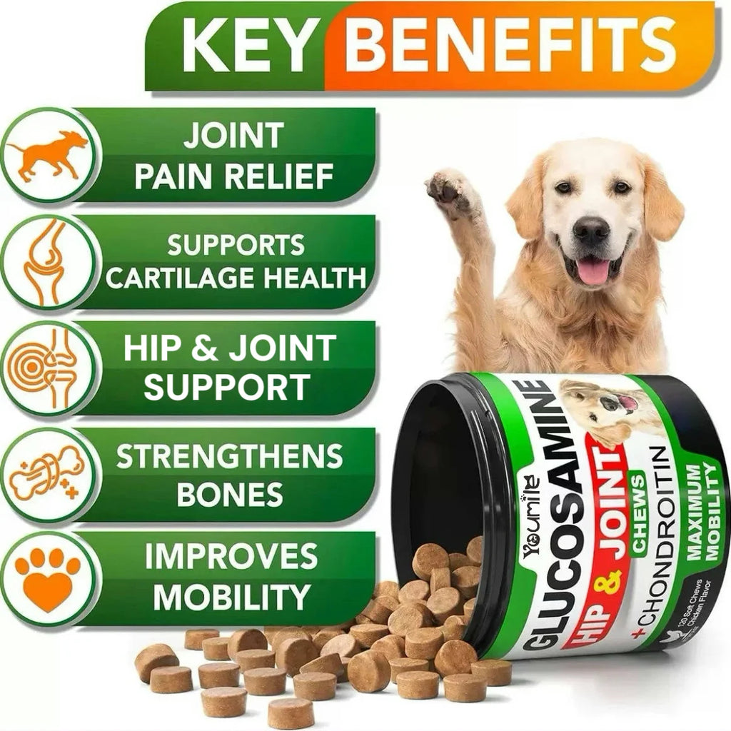 CURAPETS Hip & Joint Chewable Tablets for Dogs