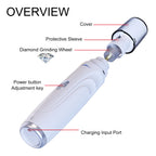 CURAPETS Quiet USB Dog Nail Grinder