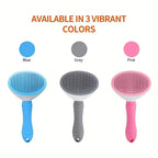 CURAPETS Self-Cleaning Grooming Brush
