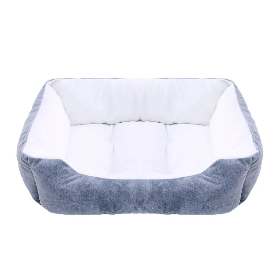CURAPETS Calming Plush Square Pet Bed