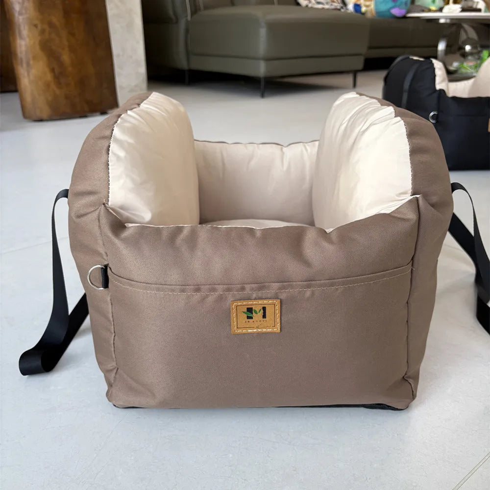 CURAPETS SafeRide Plush Pet Car Seat