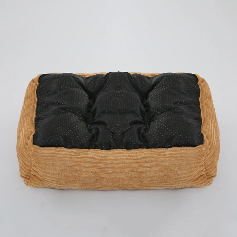 CURAPETS Calming Plush Square Pet Bed
