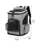 CURAPETS Expandable Pet Carrier Backpack