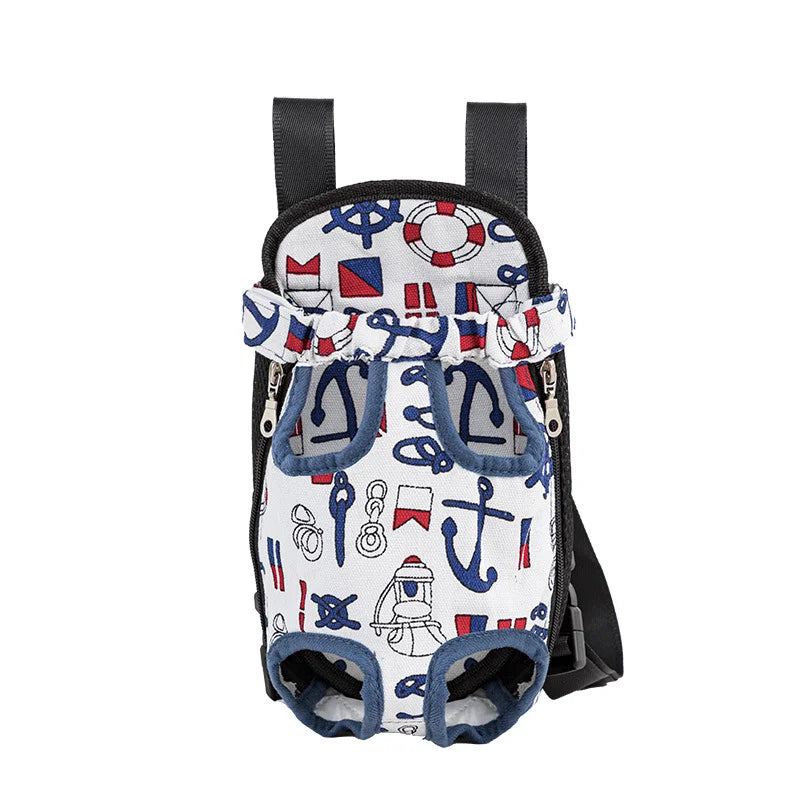 CURAPETS Camouflage Breathable Dog Travel Backpack