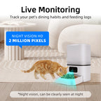 CURAPETS Smart 6L WiFi Camera Pet Feeder