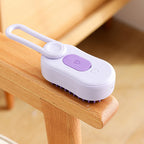 CURAPETS Steamy Electric Grooming Brush
