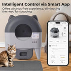 CURAPETS LunaPurr Smart Self-Cleaning Litter Box