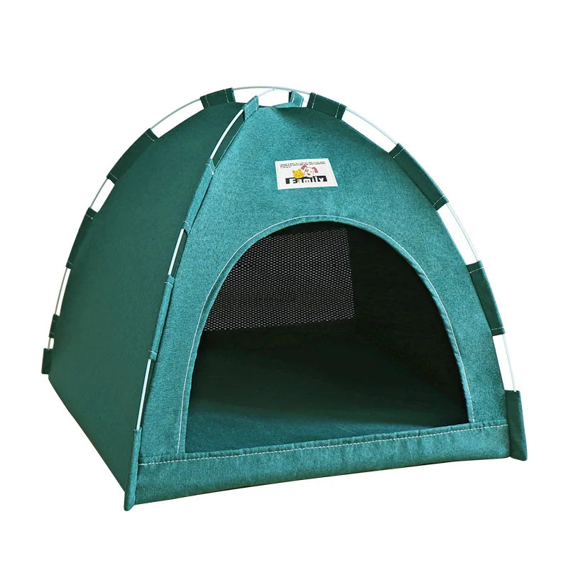 CURAPETS Foldable Pet Tent House Bed