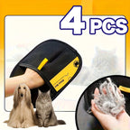 CURAPETS Shedding Control Grooming Gloves
