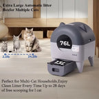 CURAPETS LunaPurr Smart Self-Cleaning Litter Box