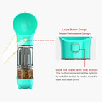 CURAPETS 3-in-1 Travel Hydration Bottle