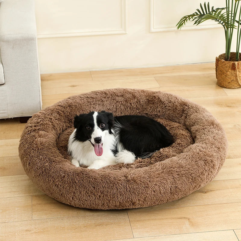 CURAPETS Plush Nest Dog & Cat Bed