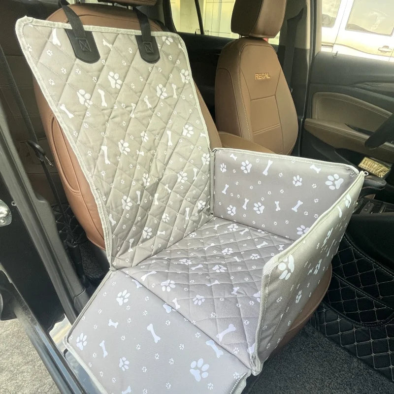 CURAPETS Oxford Hammock Pet Car Seat Carrier