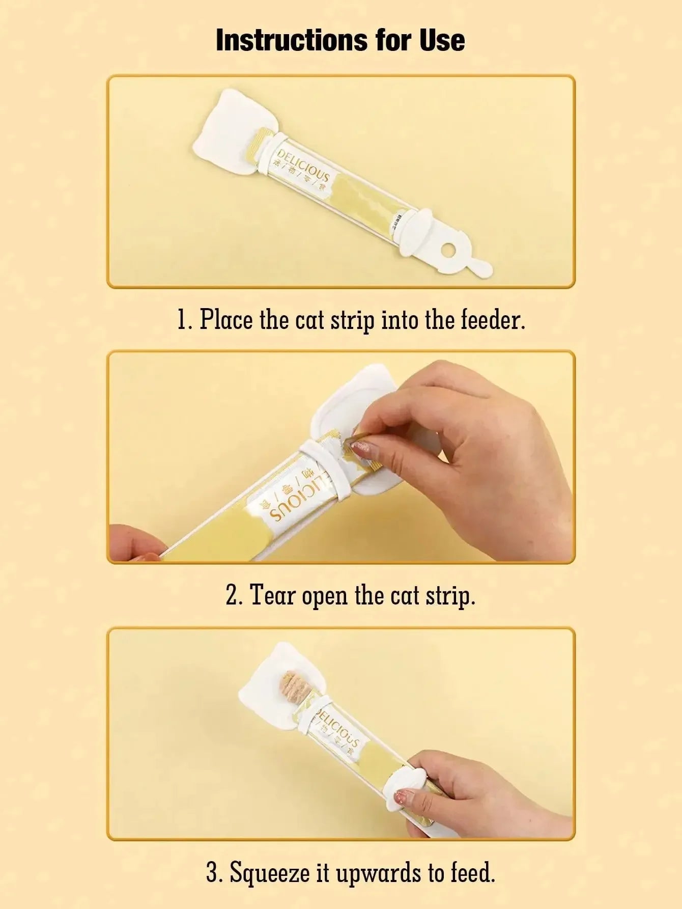CURAPETS Lickable Wet Food Feeder Spoon