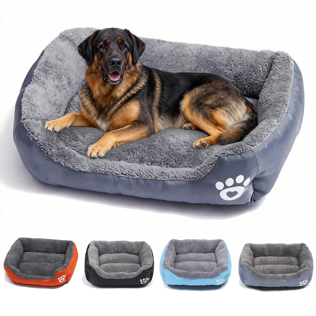 CURAPETS Soft Square Winter Dog Sofa Bed
