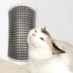 CURAPETS Cat Corner Massage Grooming Brush