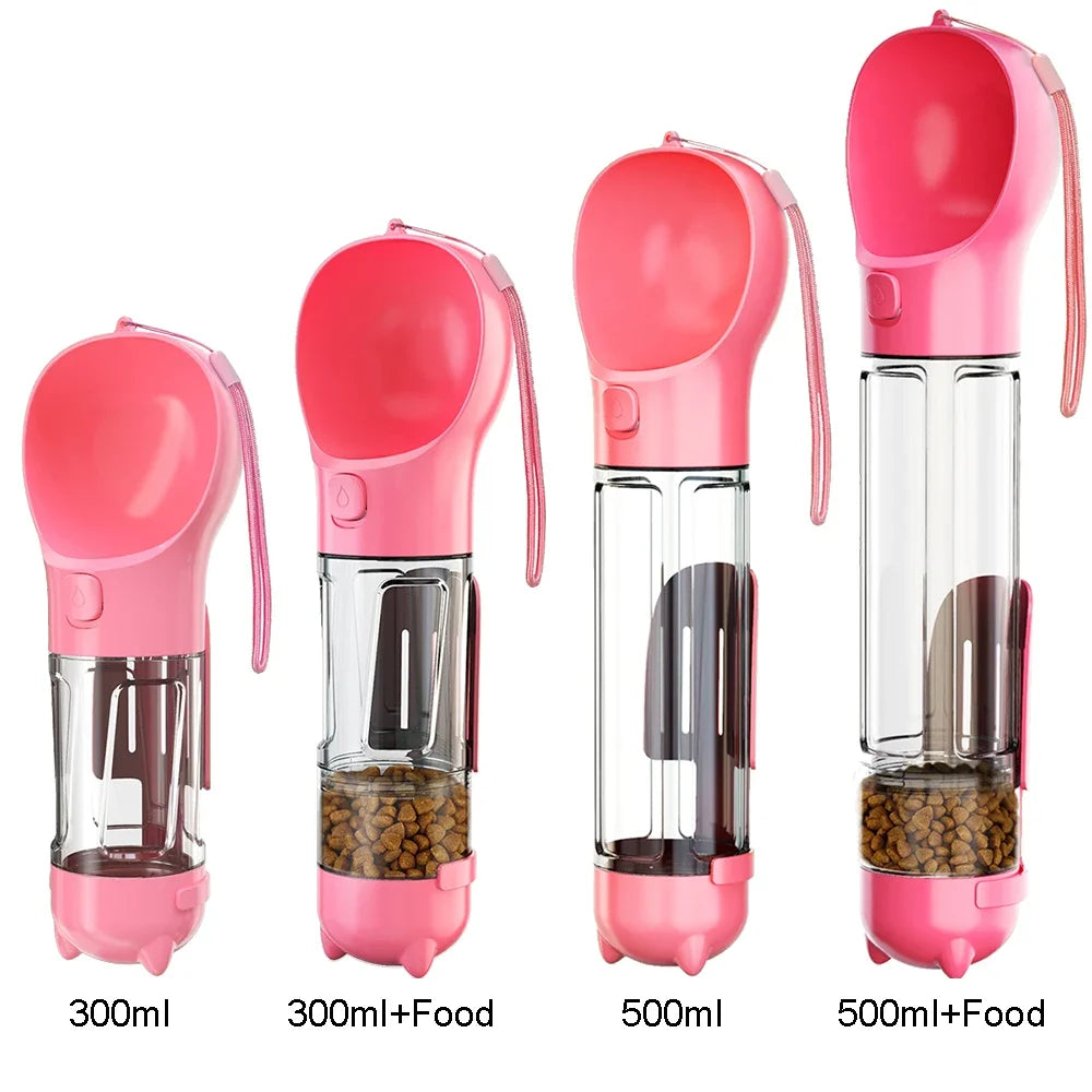 CURAPETS 3-in-1 Travel Hydration Bottle