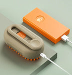 CURAPETS Steamy Electric Grooming Brush