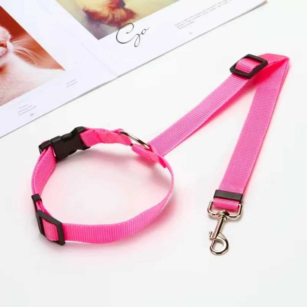CURAPETS Adjustable Pet Car Seat Belt Harness