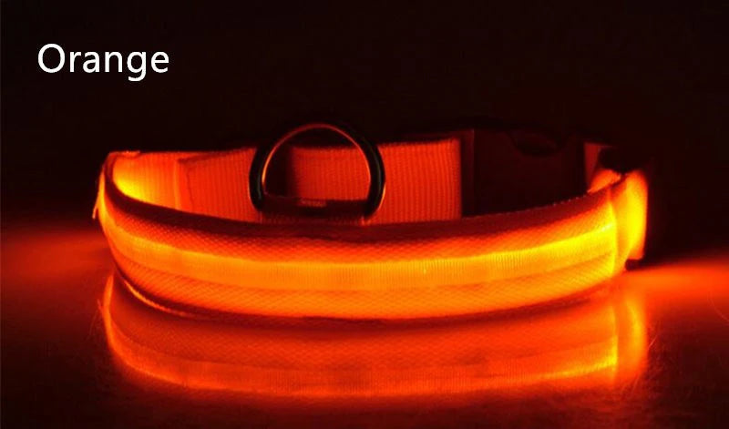 CURAPETS Luminous LED Night Safety Collar