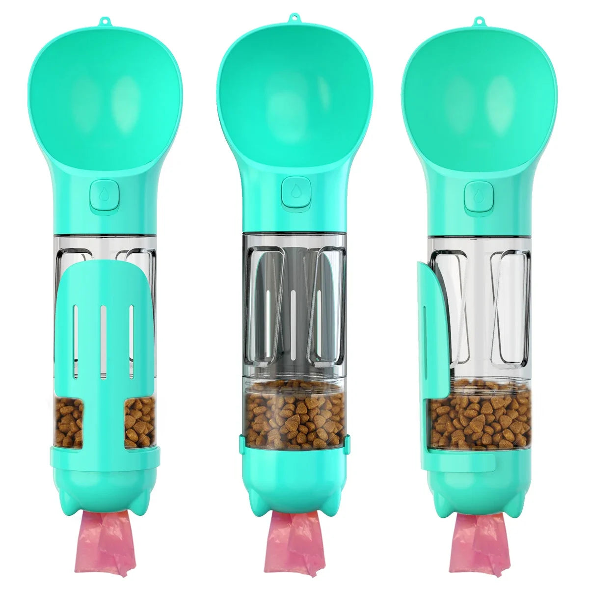 CURAPETS 3-in-1 Travel Hydration Bottle